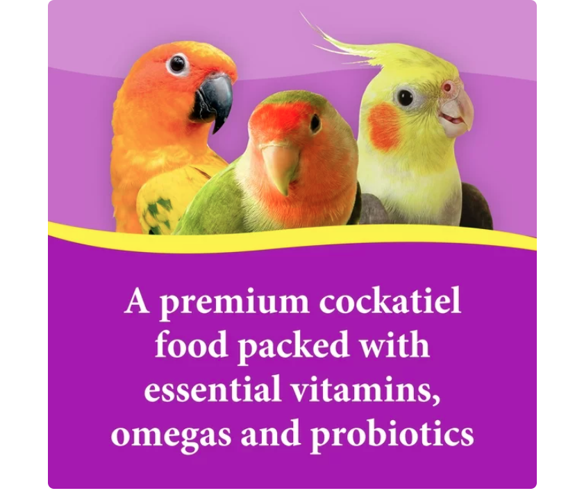 3-D Pet Products Premium Cockatiel Mix Bird Food Seeds, with Probiotics, 9 lb. Bag - Amado Deals - wholesale and distributors with free shipping in United States 3-D Pet Products Premium Cockatiel Mix Bird Food Seeds, with Probiotics, 9 lb. Bag - Amado Deals - wholesale and distributors with free shipping in United States
